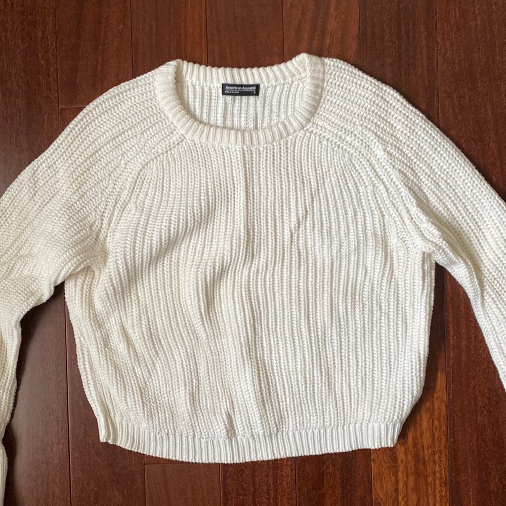 American Apparel knit sweater